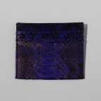 Dark Blue Python Card Holder