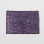 Purple Python Card Holder