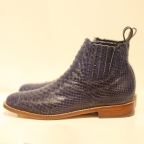 Bottes en python Bleu