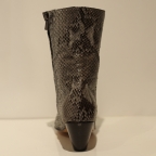 Bottes Hautes en python Blanc