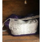 Shopping Bag en python couleur Violet